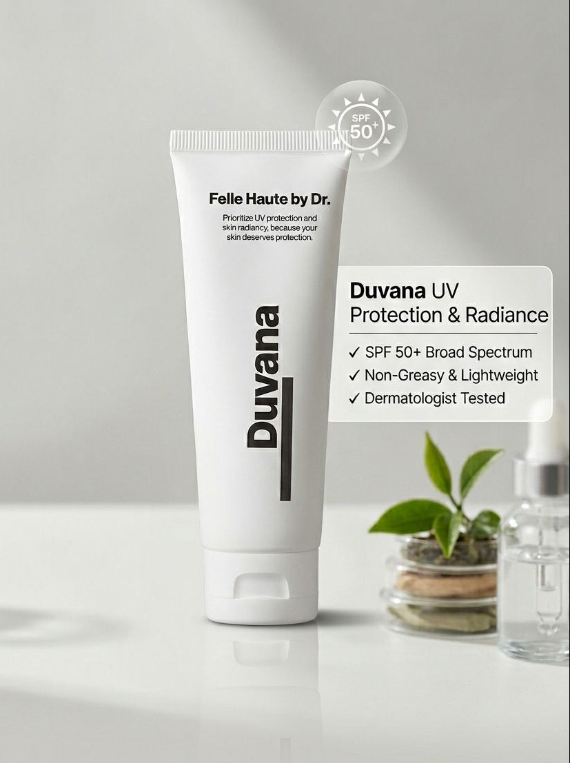 Duvana Sun Block SPF 50+ – Advanced UV Protection & Natural Radiance