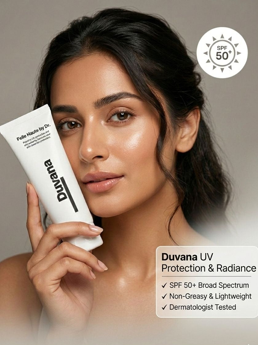 Duvana Sun Block SPF 50+ – Advanced UV Protection & Natural Radiance